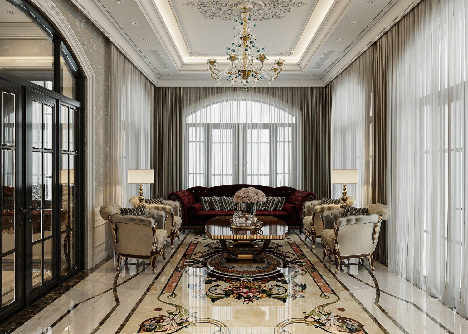 Living Room – Kitchen Interior