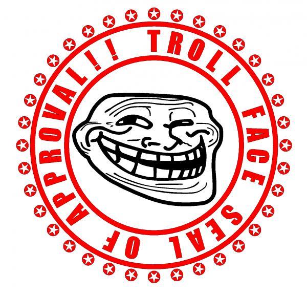 Troll Face Seal of Approval