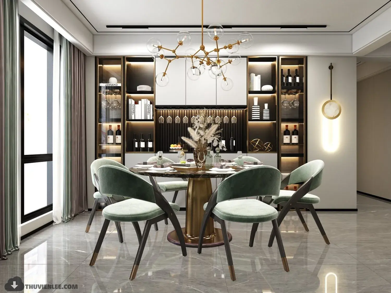 Interior Dining room
