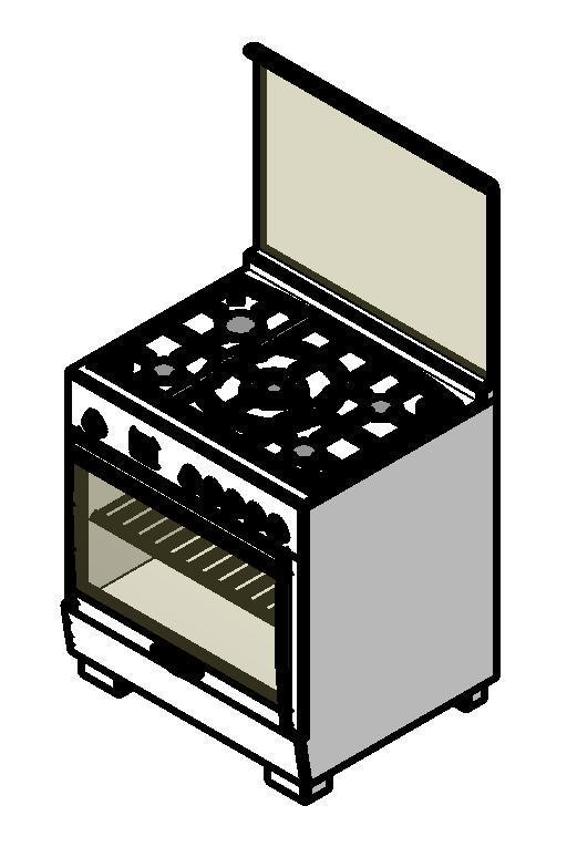 5-Burner Gas Range