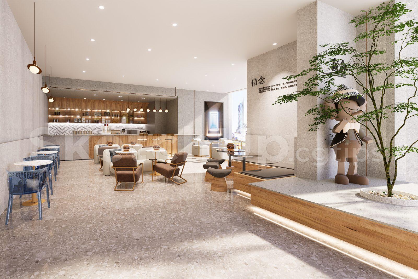 Coffee Room Interior
