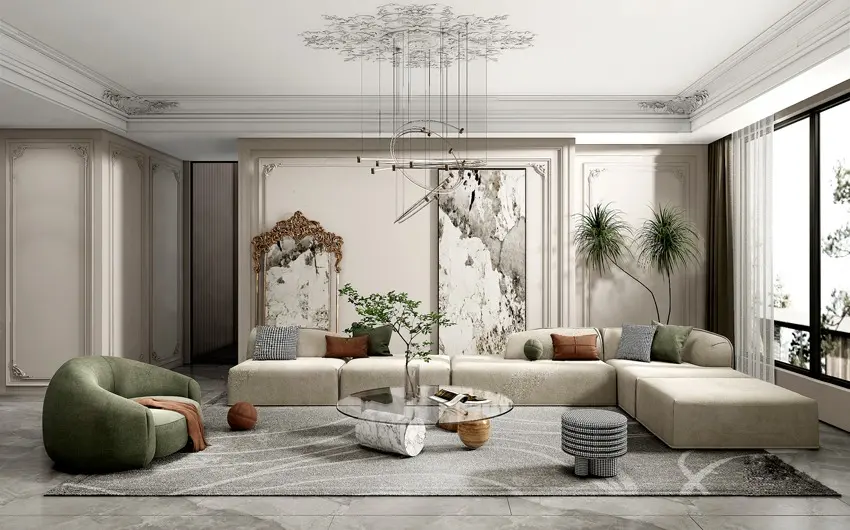 Living Room Interior — preview 1, by Cuong Covua (cgtips)