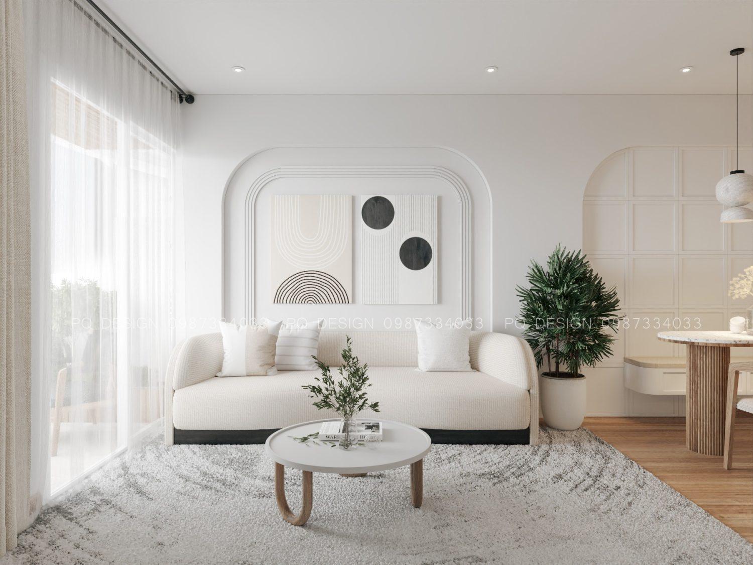 Living Room – Kitchen Interior
