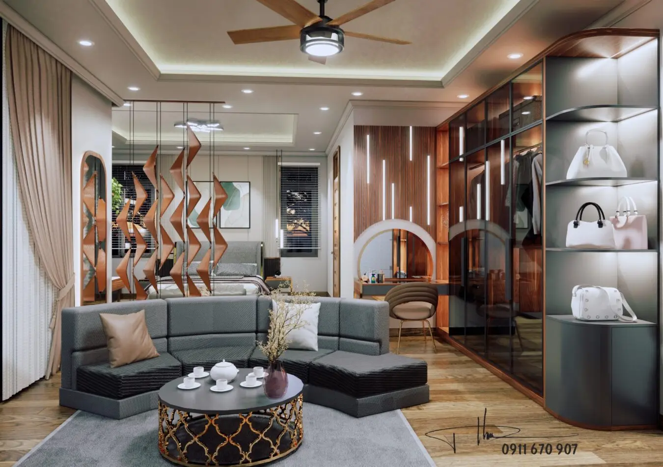 Interior Livingroom Scene