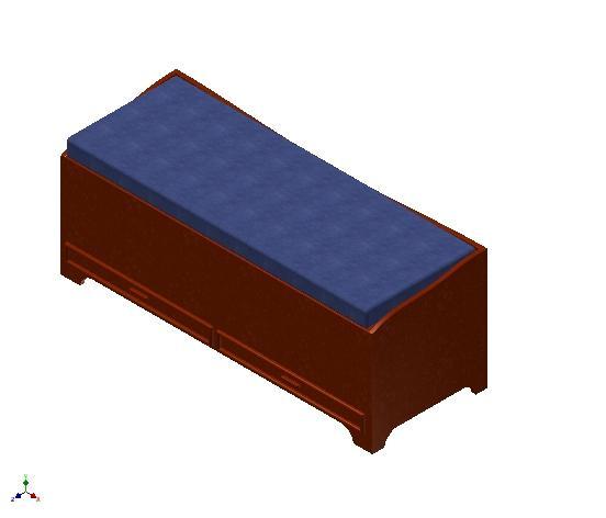 Teak Cedar Chest