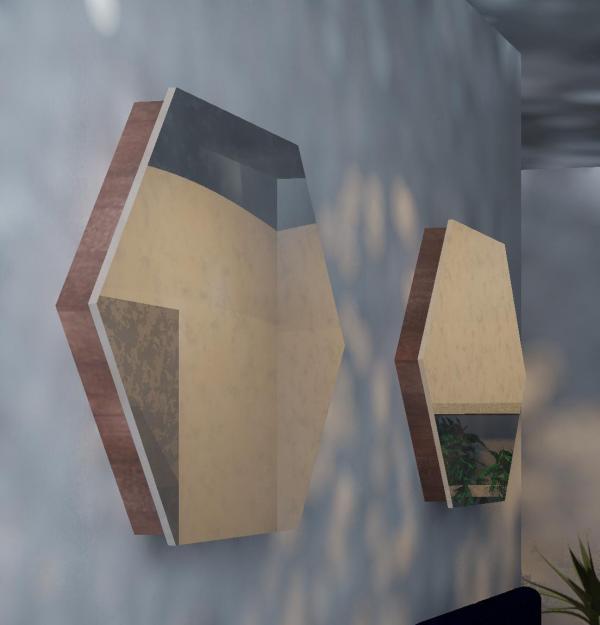 Hexagon Medicine Cabinet
