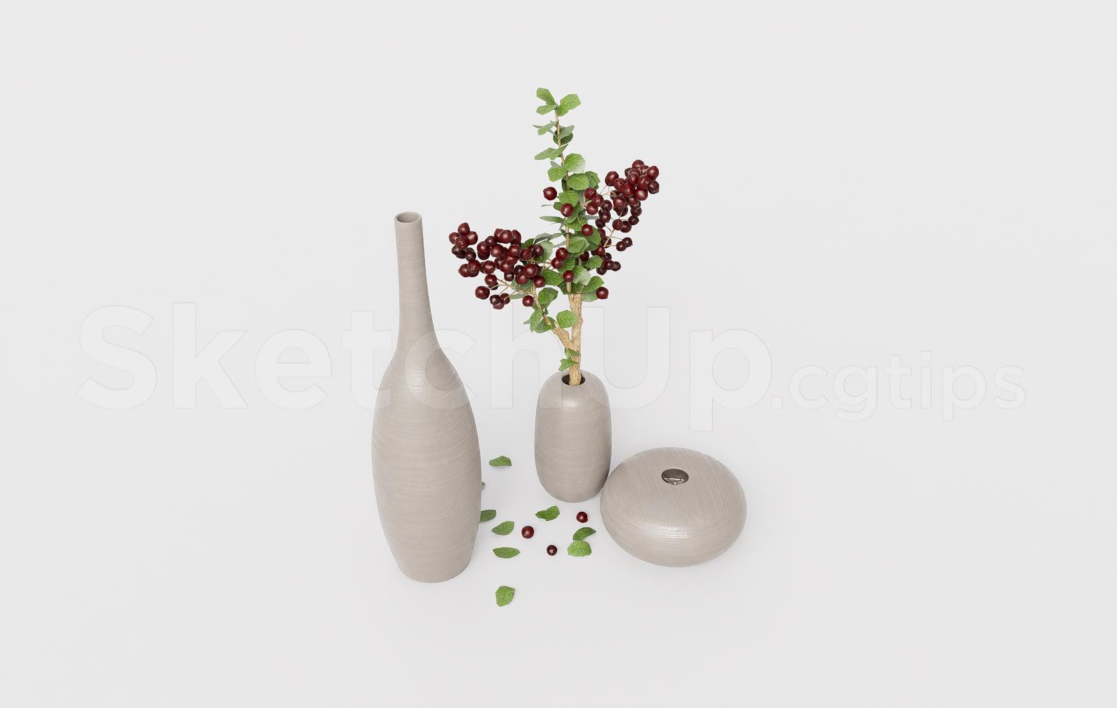 Modern Decorative Ceramic Vase Set