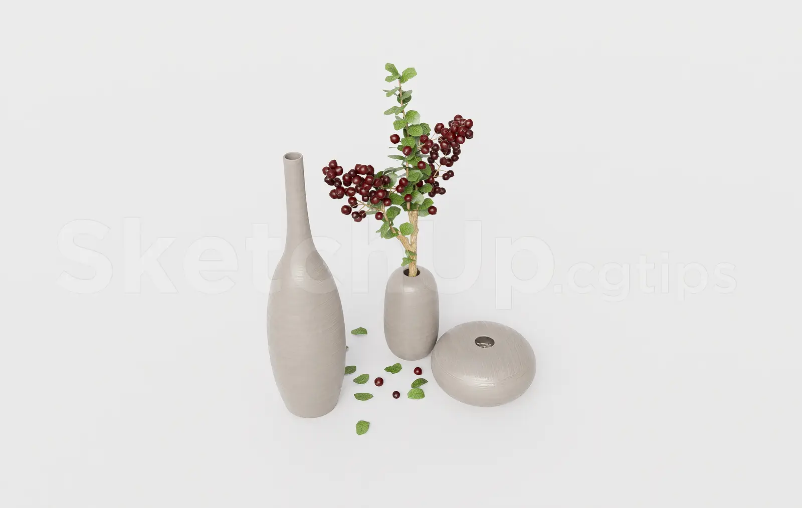 Modern Decorative Ceramic Vase Set