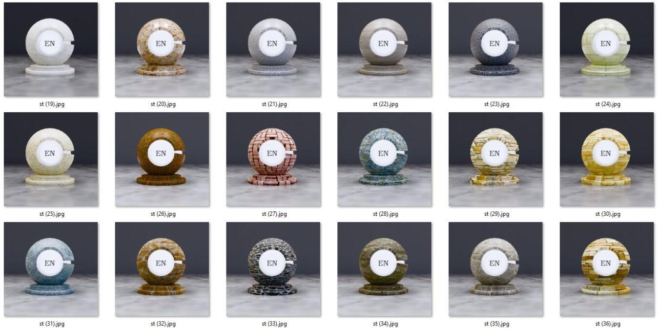 Enscape Stone, Marble, Granite Material
