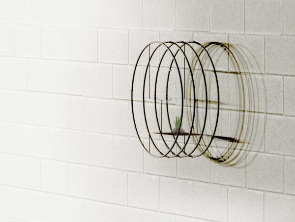 Circle Shaped Shelf