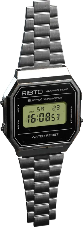 Digital Wrist Watch — preview 1, by Adrian C (Poly Haven, CC0)