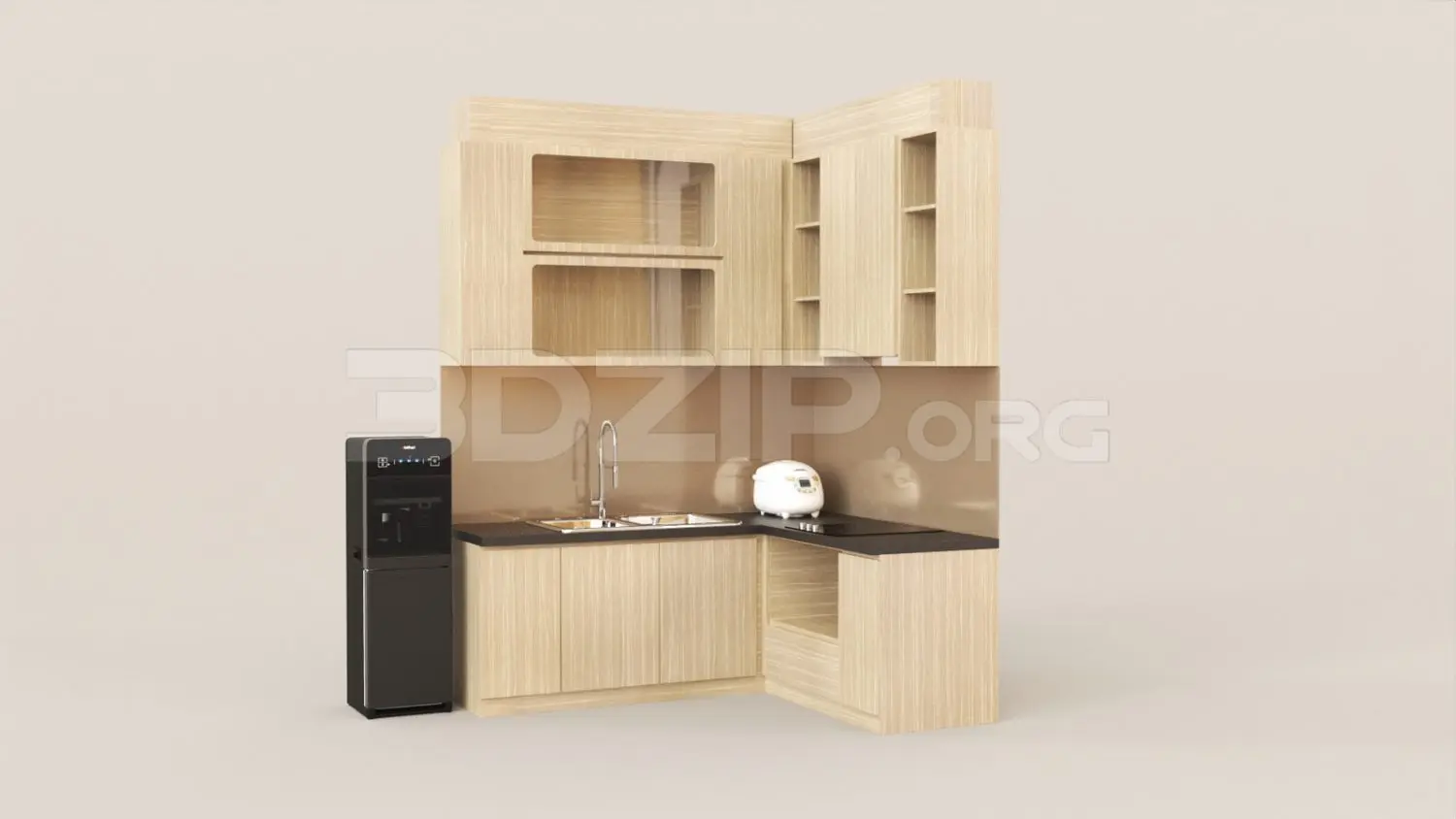 Kitchen — preview 1 (3dzip, CC0)