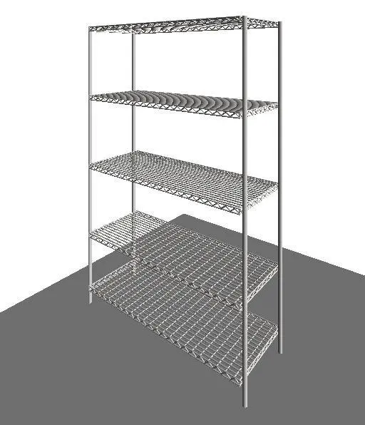 Wire Shelf Unit