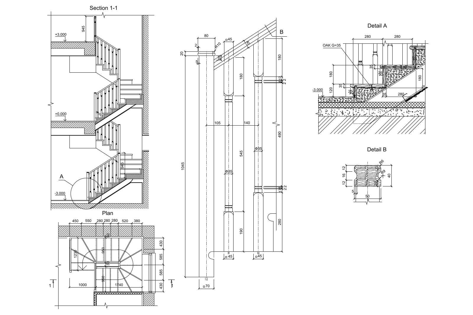 Wooden Staircase