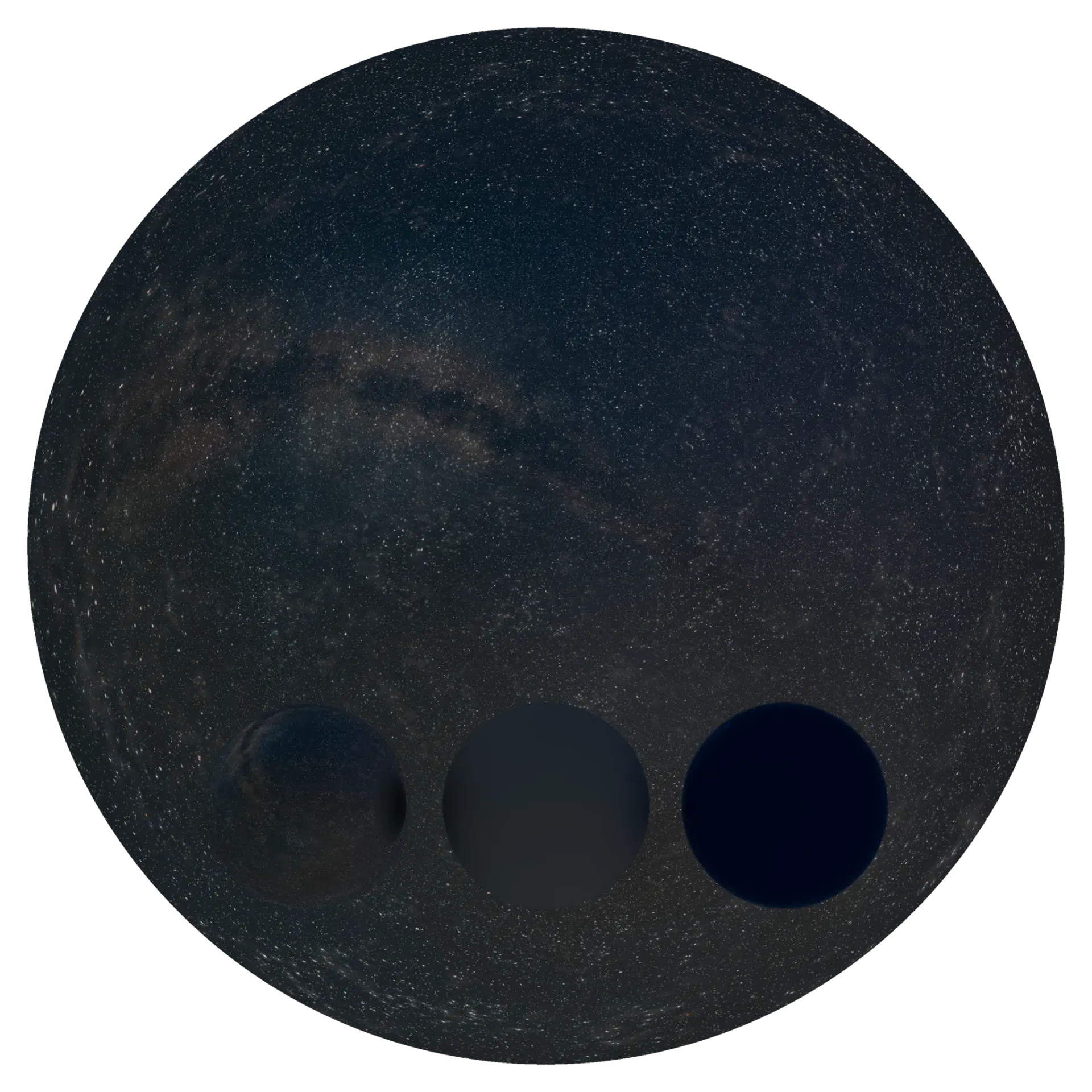 Night Sky HDRI 012 — preview 1 (ambientCG, CC0)