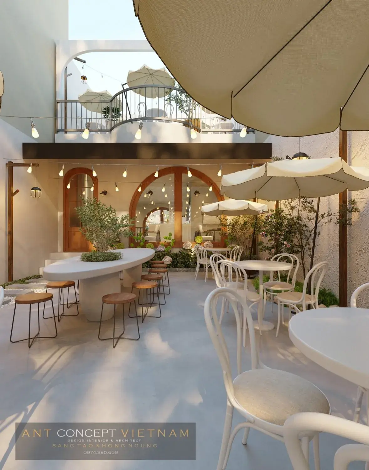 Garden Coffee Interior