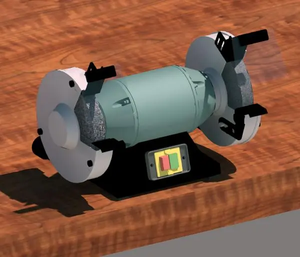 Bench Grinder — preview 1, by KiwiRoss (RevitCity, CC0)