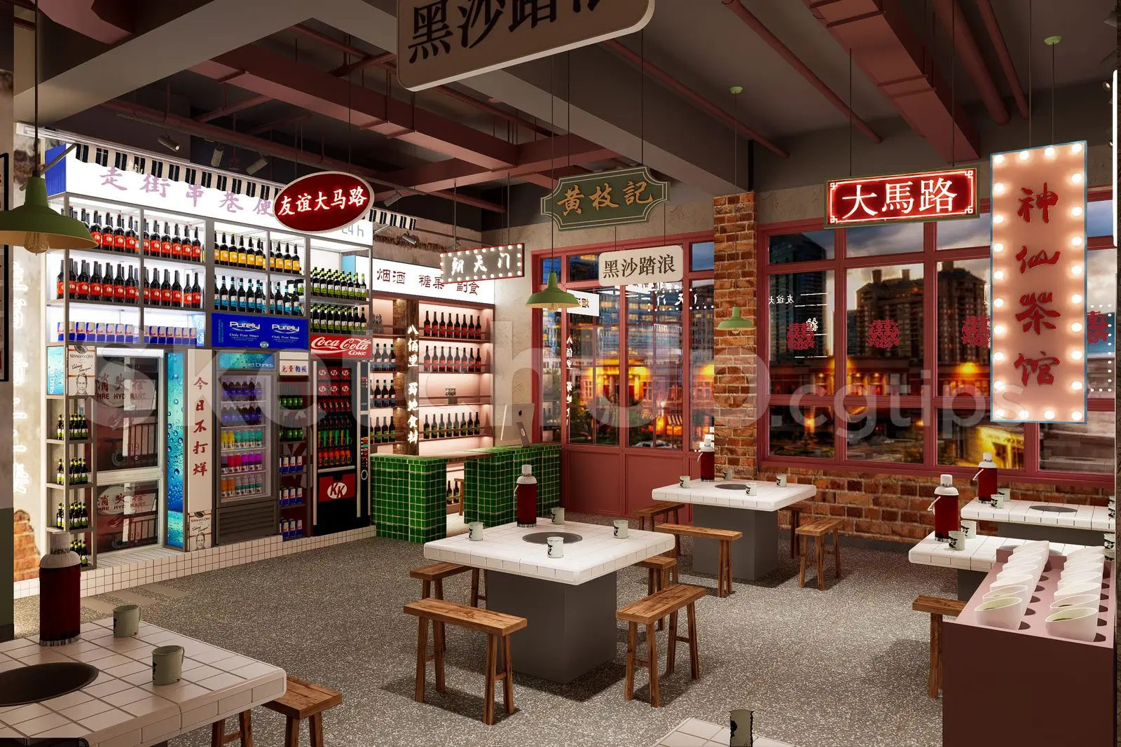 Restaurant Interior