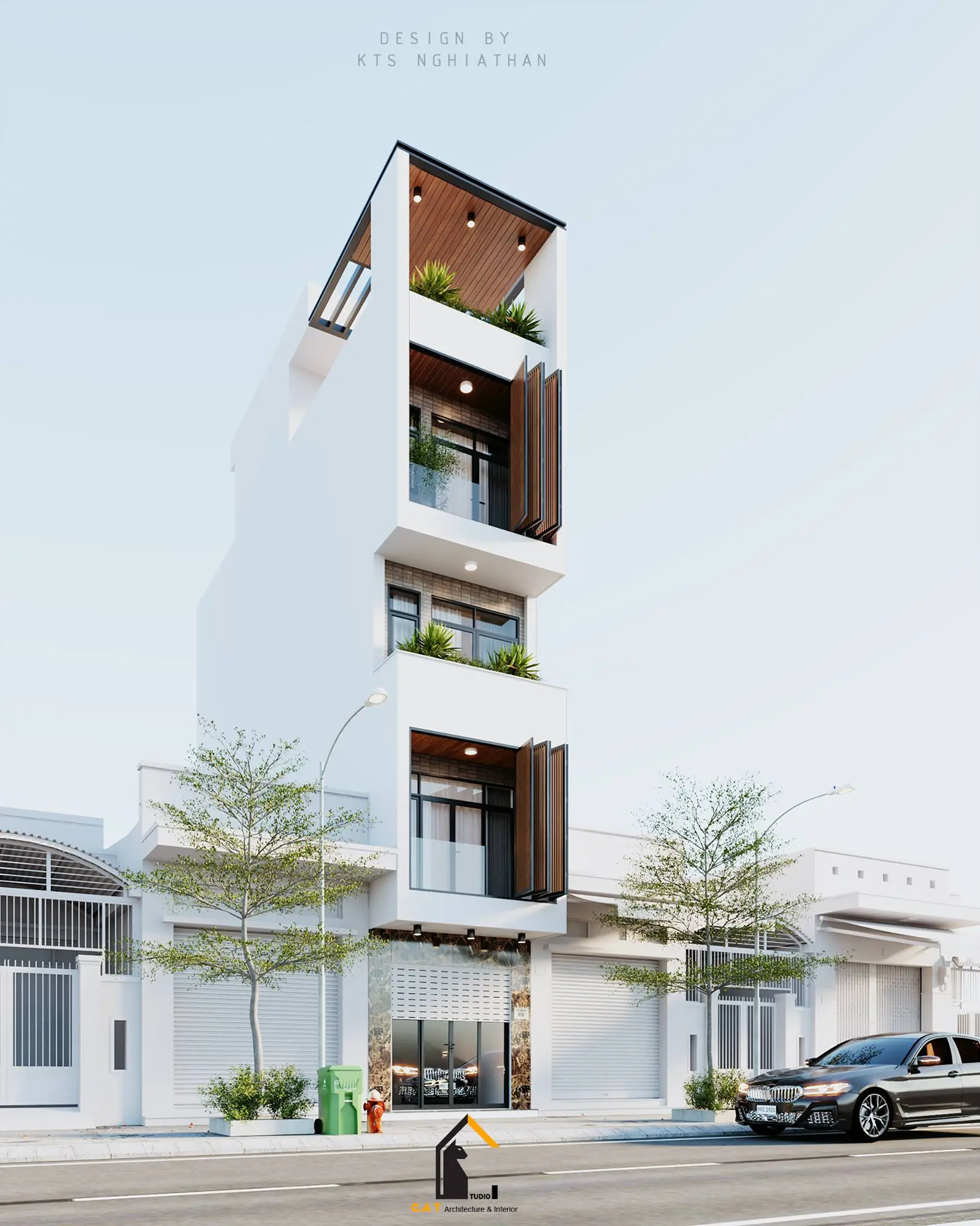 Exterior House Scene