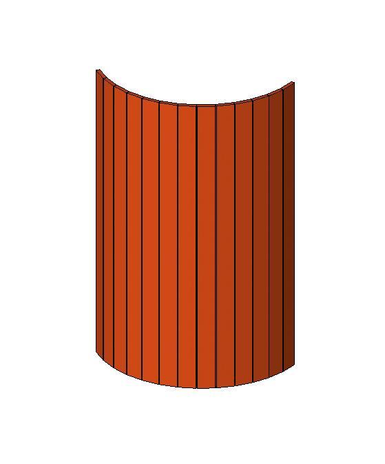 Curved Panel Wall