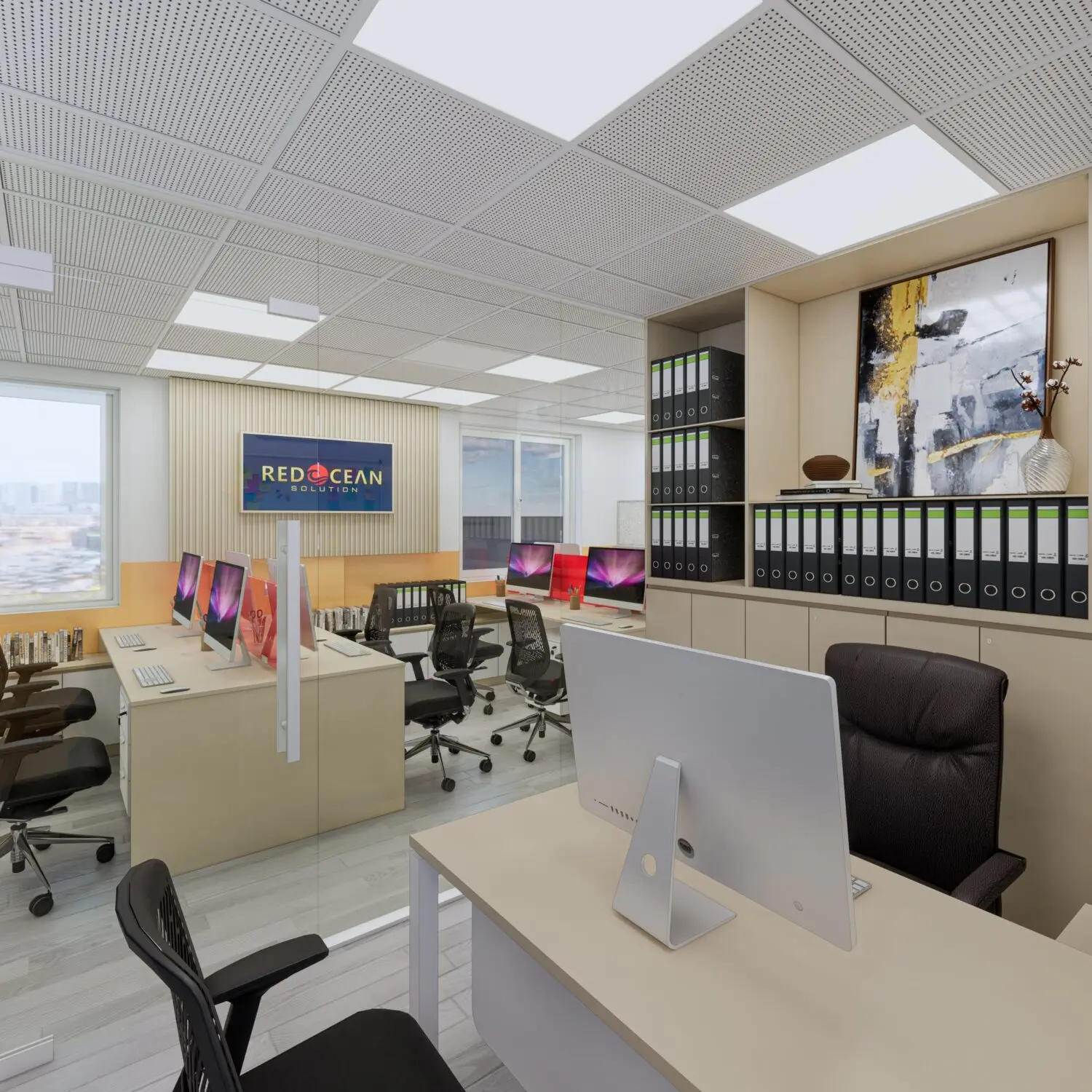 Office Room Interior