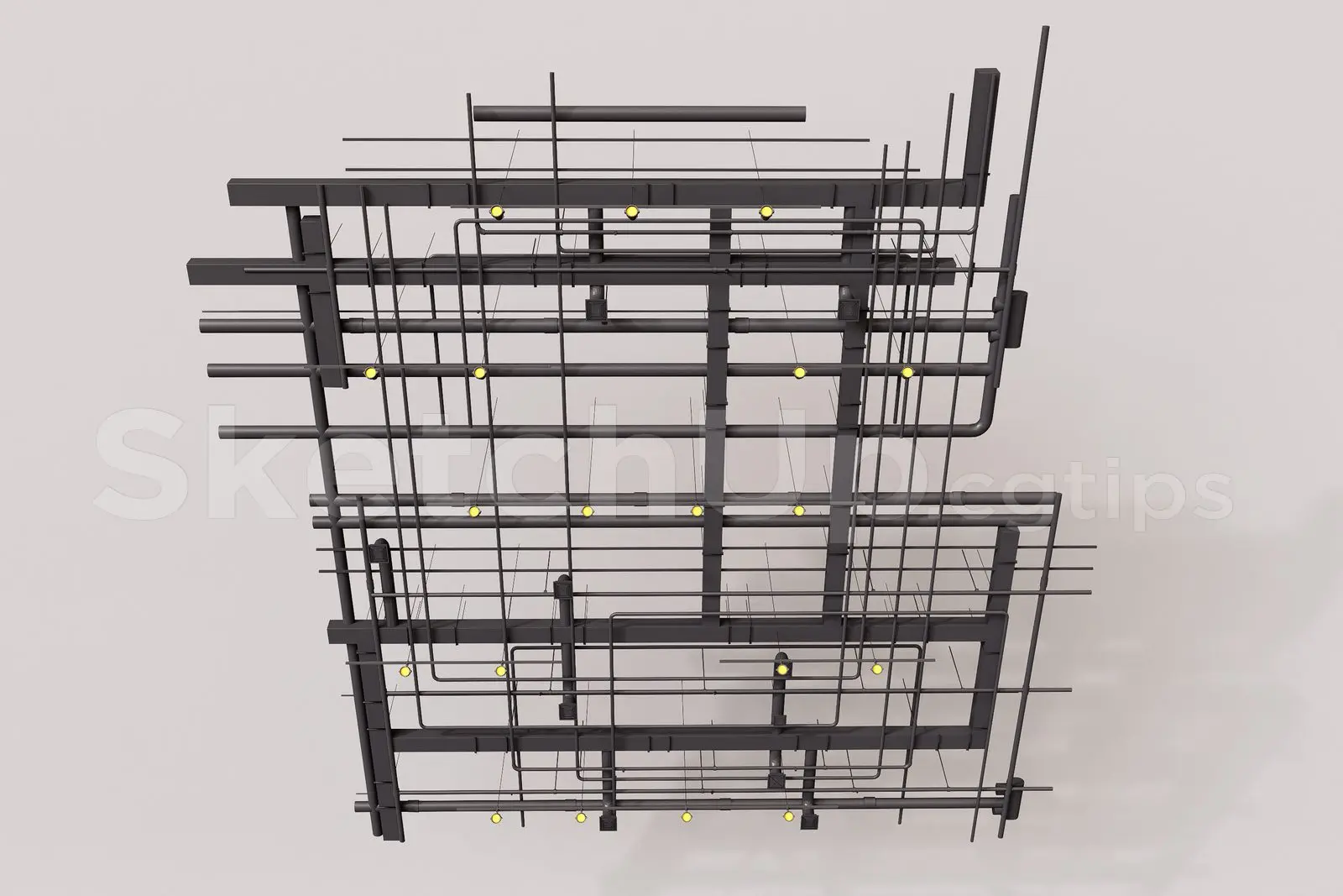 Technical Ceiling (Trần kỹ thuật) — preview 1 (cgtips, CC0)