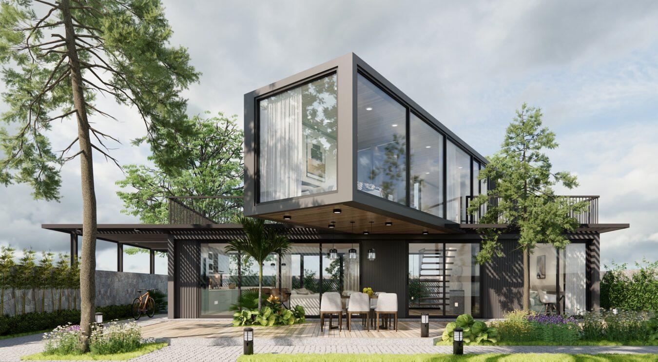 Exterior House Scene