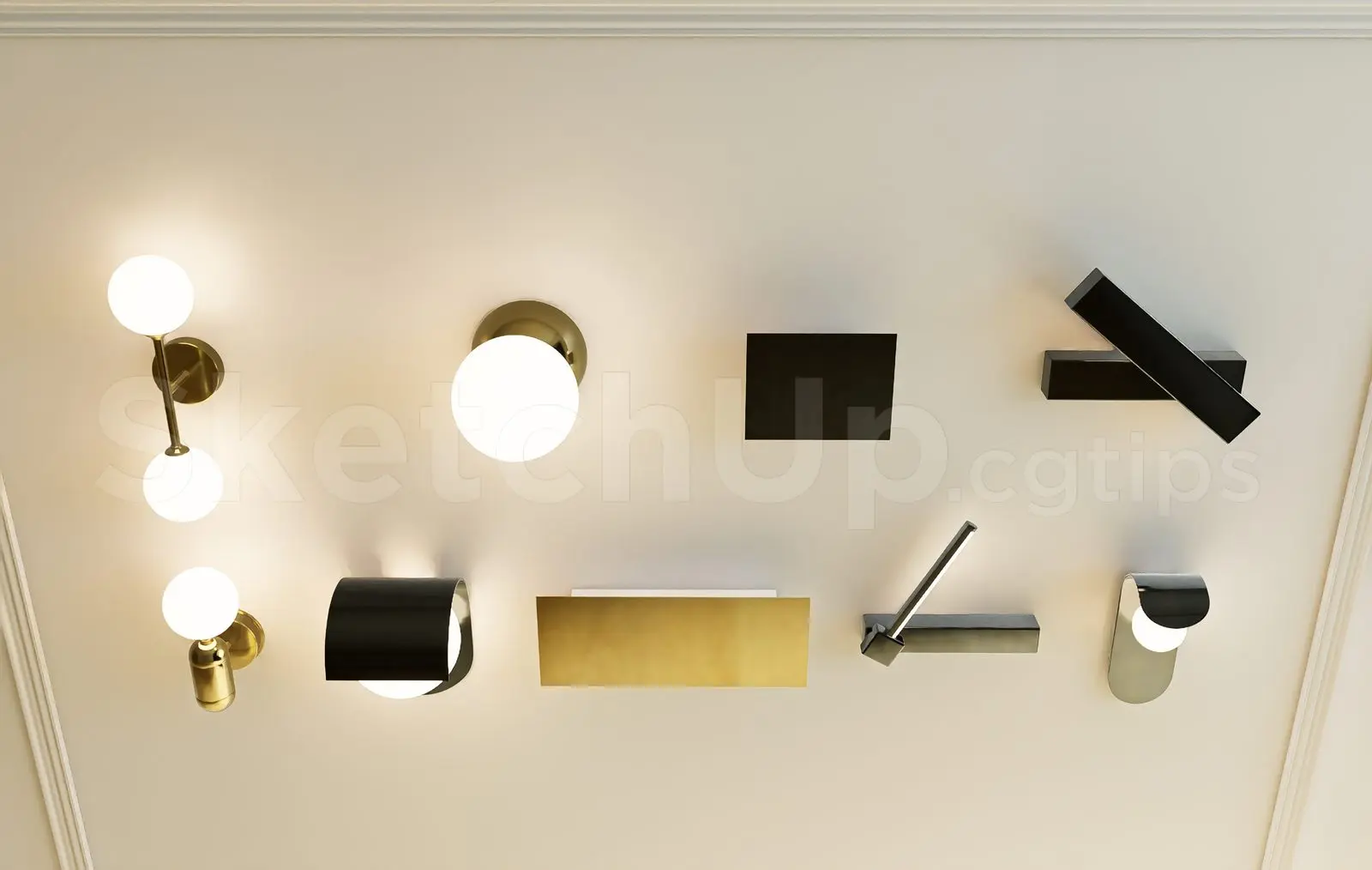 Wall Light — preview 1 (cgtips)