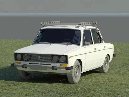 VAZ 2106 — preview 1, by evgenmis (RevitCity, CC0)