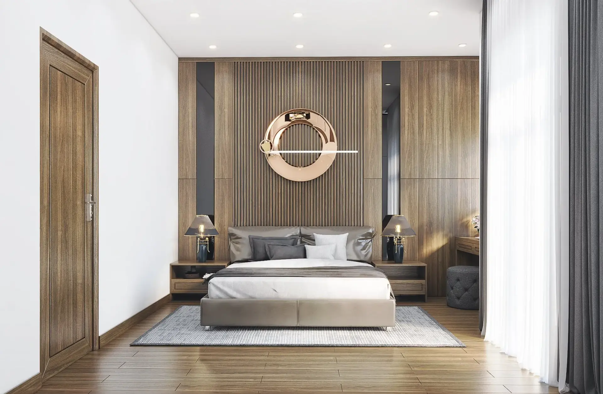 Interior Bedroom Scene