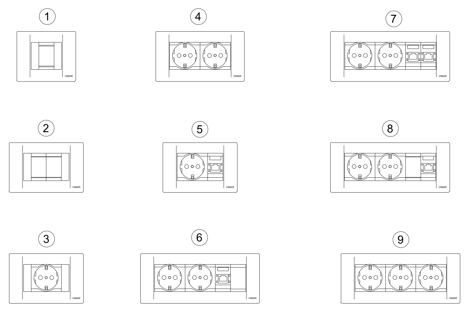 Sockets switches 1