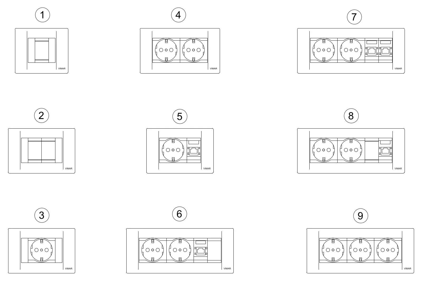 Sockets switches 1