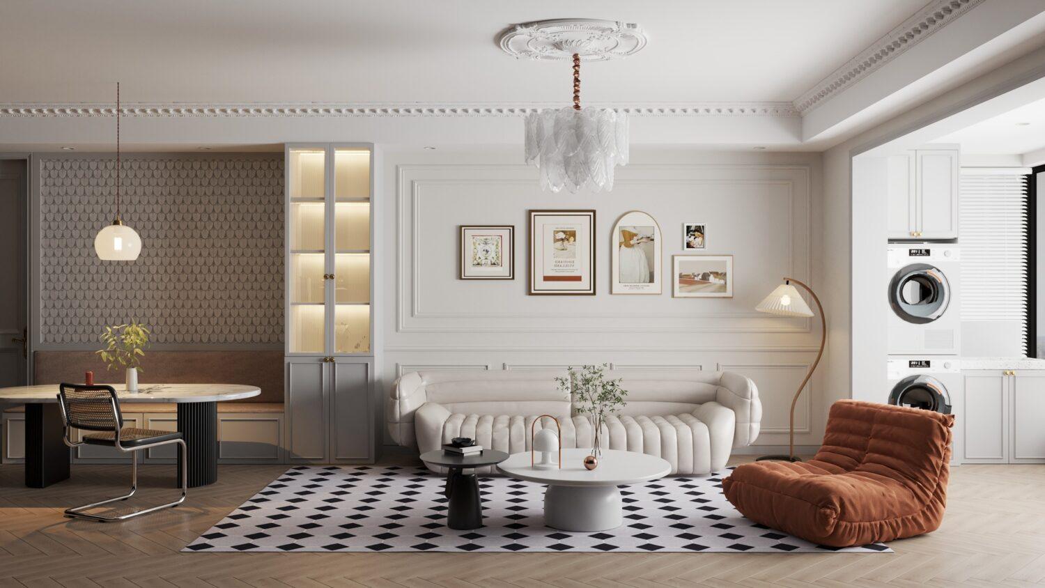 Living Room Model Interior