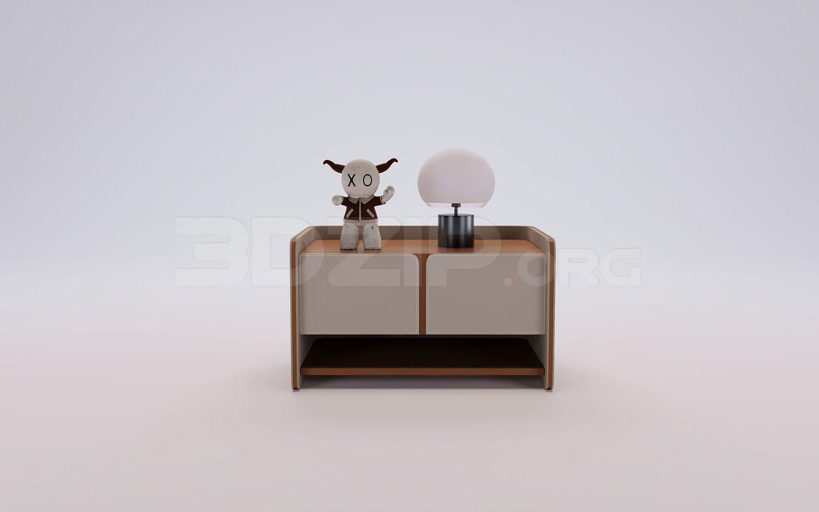 Bedside Table — preview 1 (3dzip)