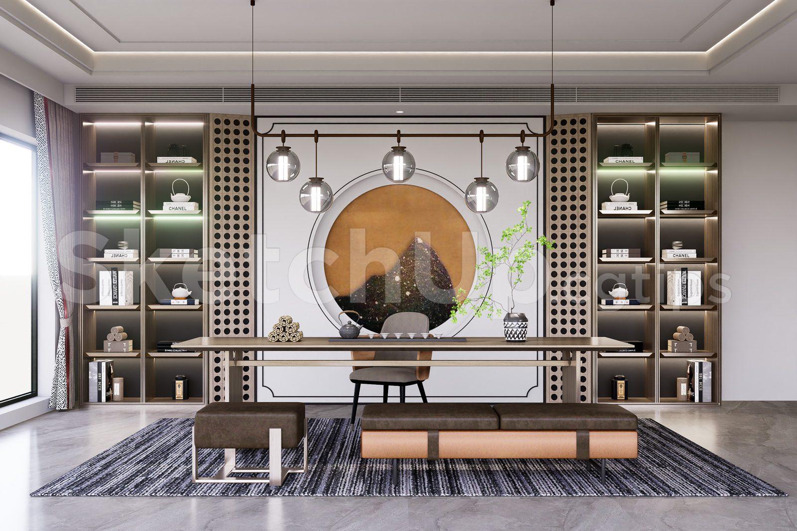 Tea Room Interior