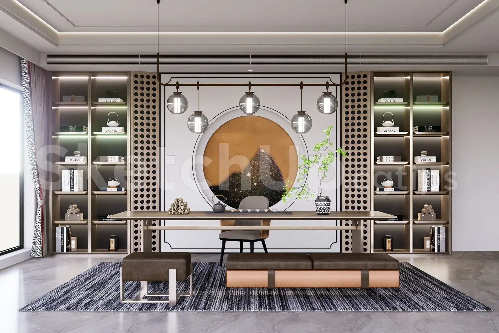 Tea Room Interior