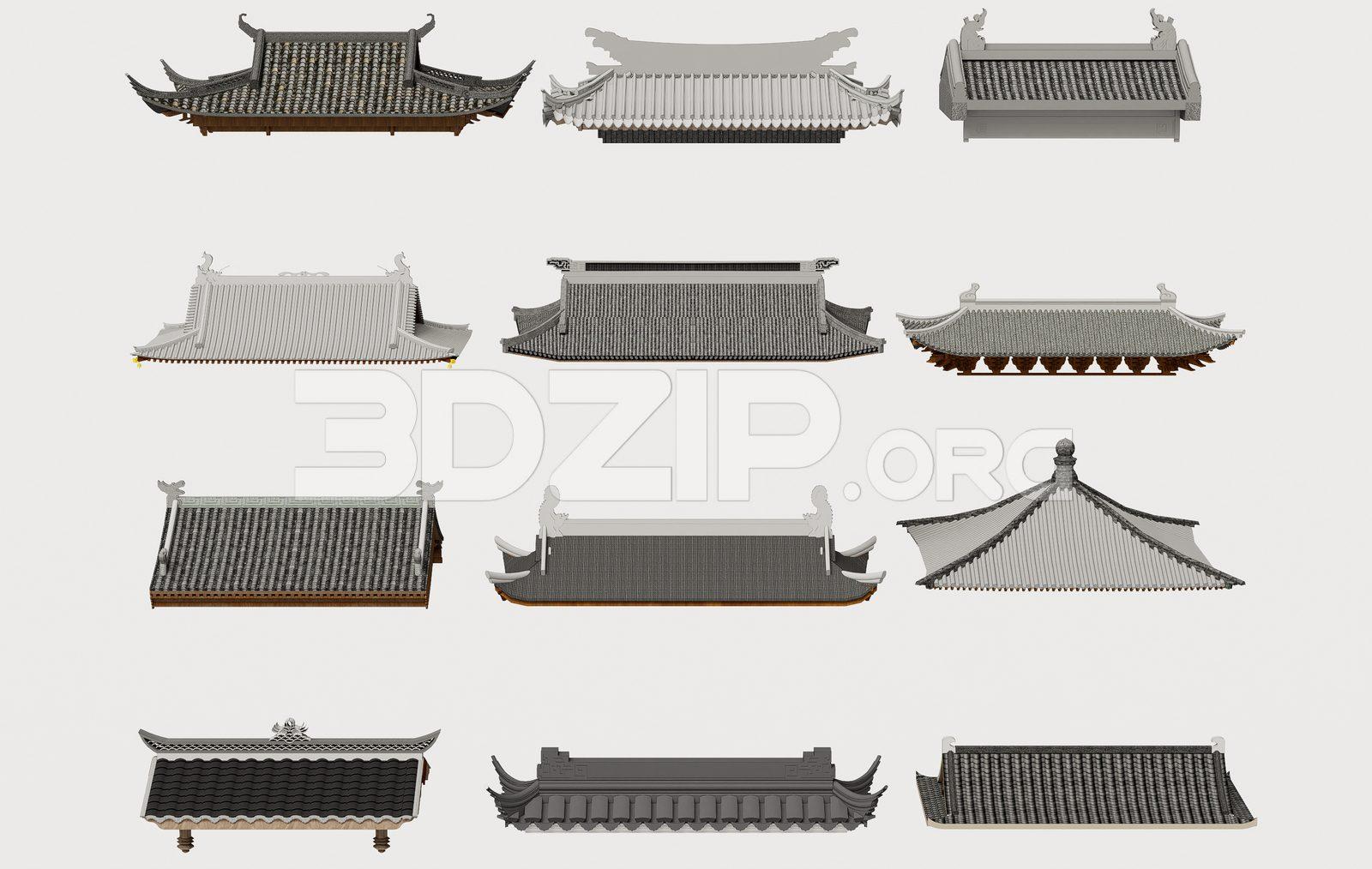 Traditional Asian Roof