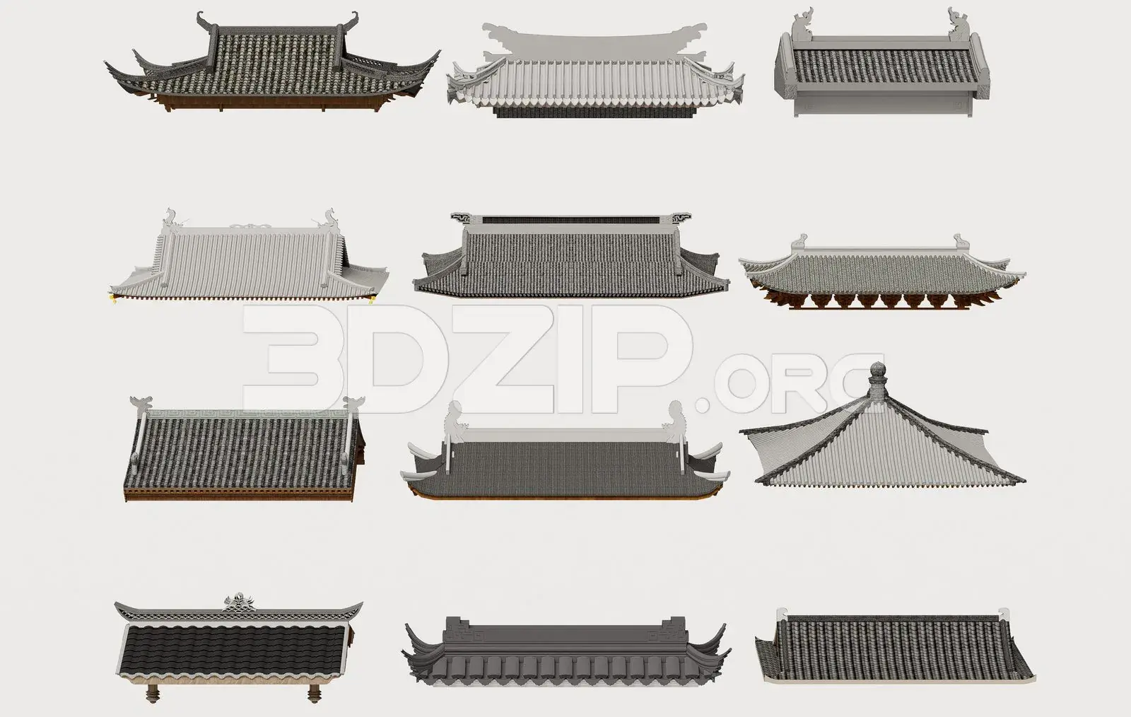 Traditional Asian Roof