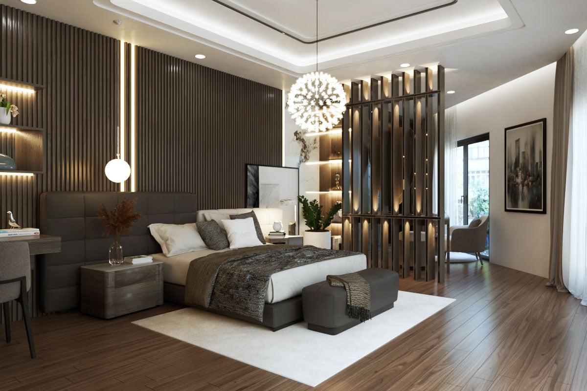Interior Bedroom Scene