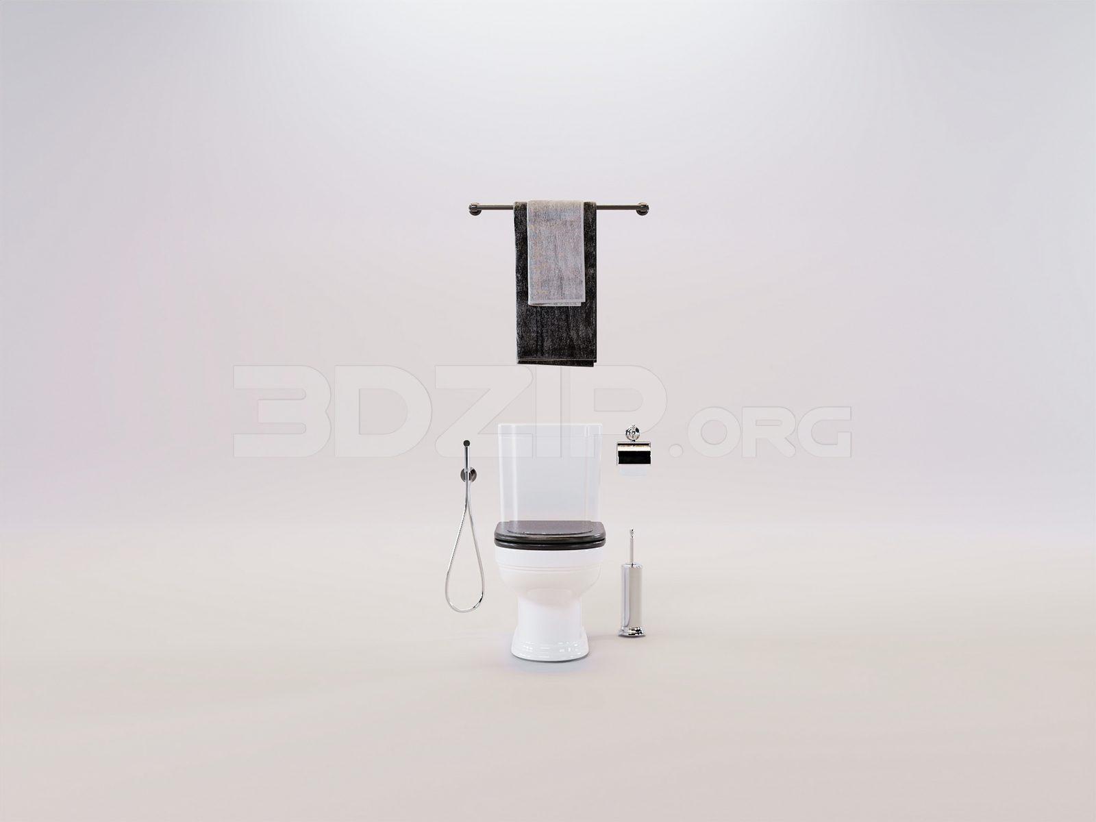 Toilet — preview 1 (3dzip)