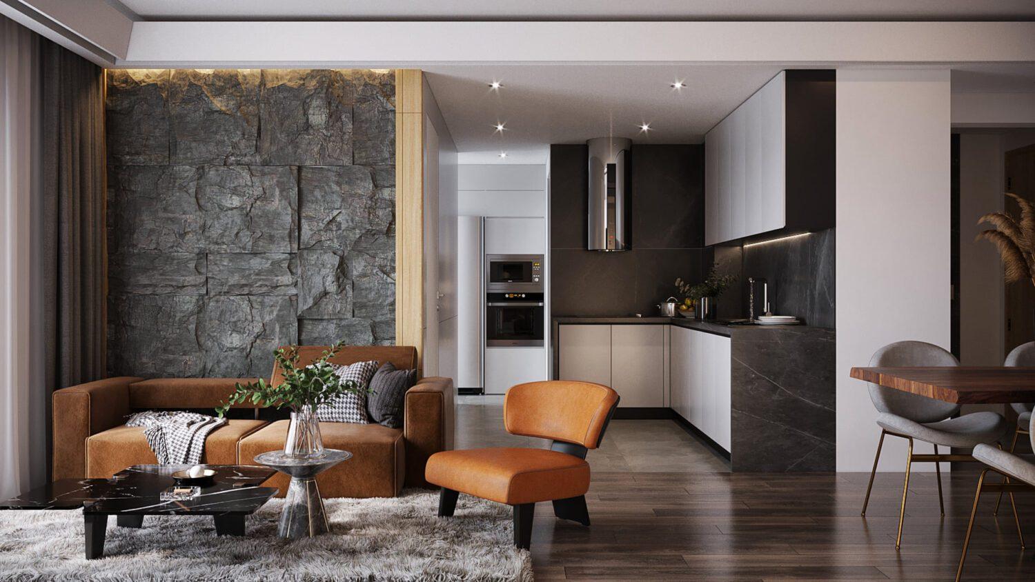 Interior Apartment 254 Scene