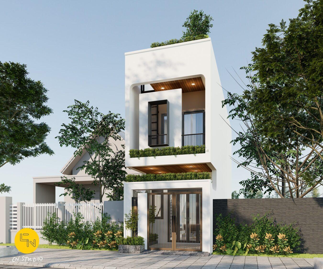 Exterior House Scene