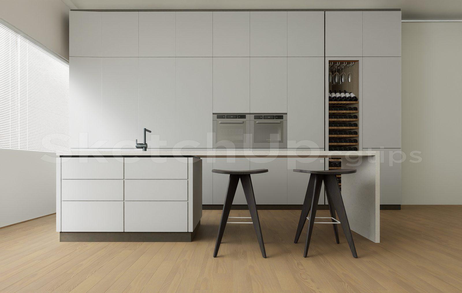 Kitchen Island — preview 1 (cgtips)