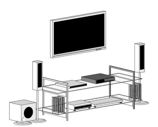 Plasma Screen With Full Home Theatre System