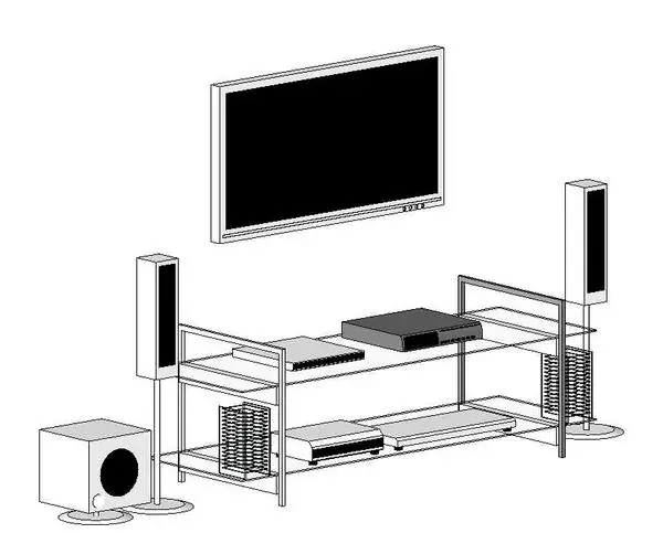 Plasma Screen With Full Home Theatre System