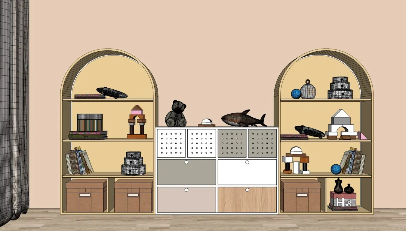 Baby Full Furniture Set — preview 1 (cgtips)