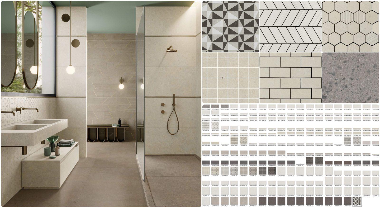 Decorative Tile & Terrazzo Textures