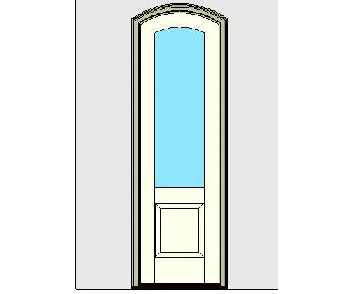 Kolbe Ultra Series Segment Head Inswing Door 1-Wide 1-Panel Standard Sill Units