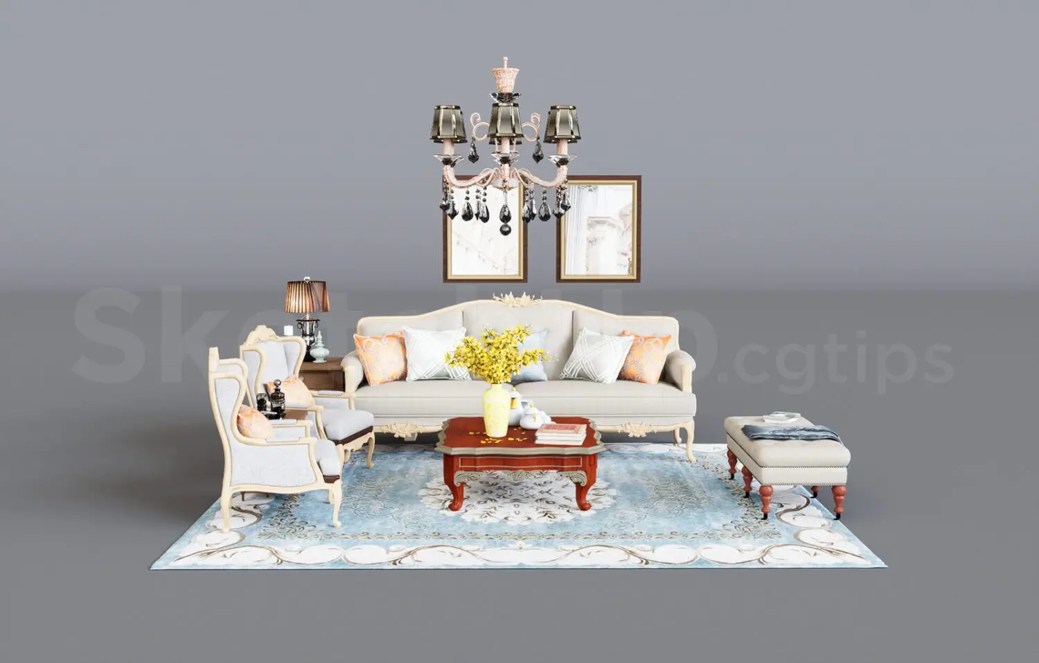 Sofa — preview 1 (cgtips, CC0)