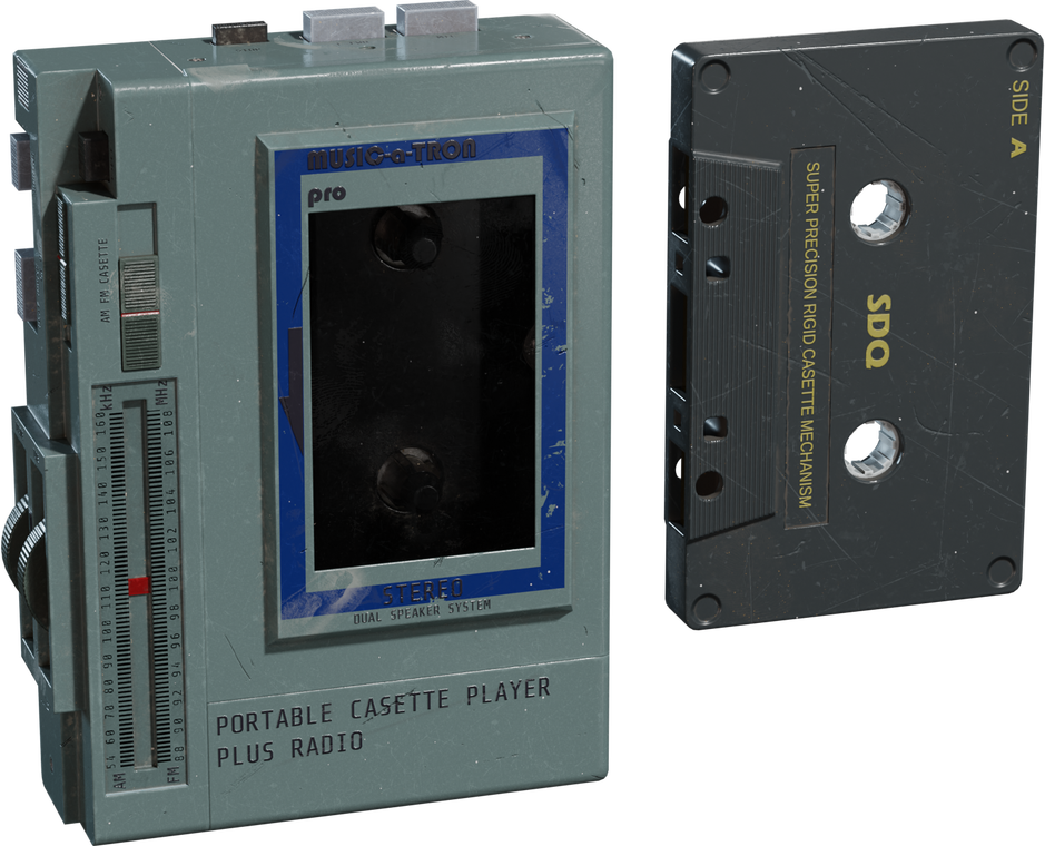 Portable Cassette Player